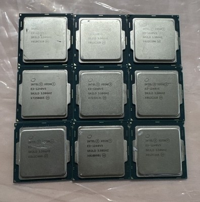 Processeur Intel Xeon E3-1240V5 – Quad-core 3,5 GHz – 8 Mo Cache – Occasion