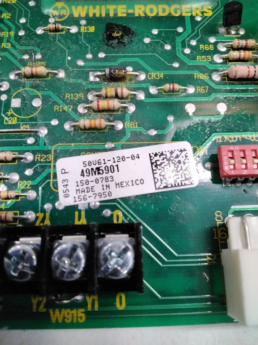 Lennox 9815-E4B Furnace Control Circuit Board 50A62 121, 46% OFF