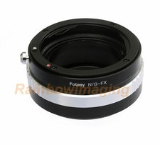 Nikon G AFS lens to Fujifilm X-Pro2 X-H1 X-T20 Adapter Aperture Control Ring