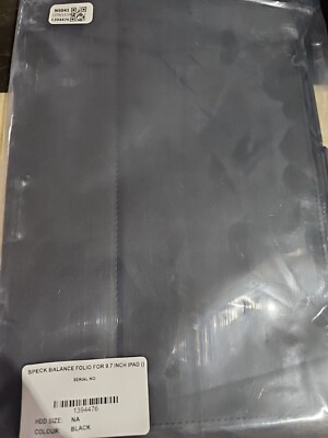 Speck iPad 9,7 Zoll (2017) Balance Folio - schwarz