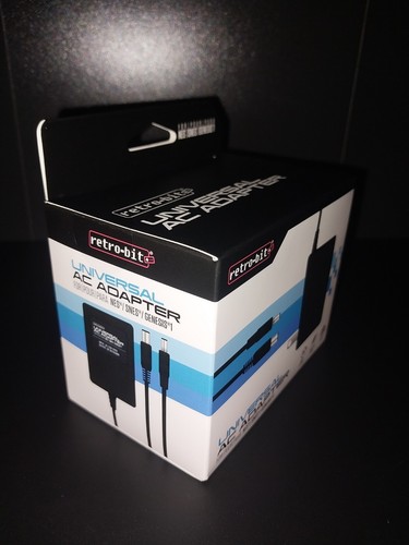Retro-bit AC Adapter Nintendo NES, SNES, Sega Genesis, Super Famicom NEW Sealed - Picture 5 of 8