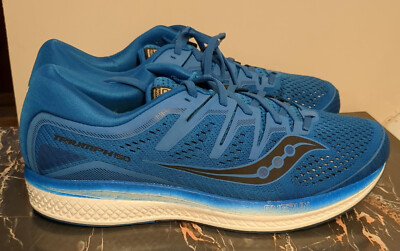 Saucony Men's Blue Triumph ISO Running Sneakers S20462-4