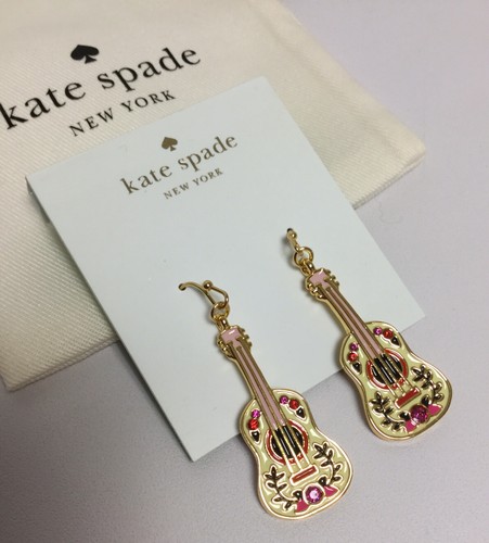 Kate spade New York guitar drop earrings New - Picture 1 of 12