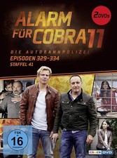 2 DVDs * ALARM FÜR COBRA 11 - STAFFEL 41 - EPISODEN 329 - 334 # NEU OVP §