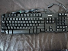 DELL SK-8115 L100 0DJ331 0RH659 USB WIRED KEYBOARD COMPUTER 0DJ411 A6-80