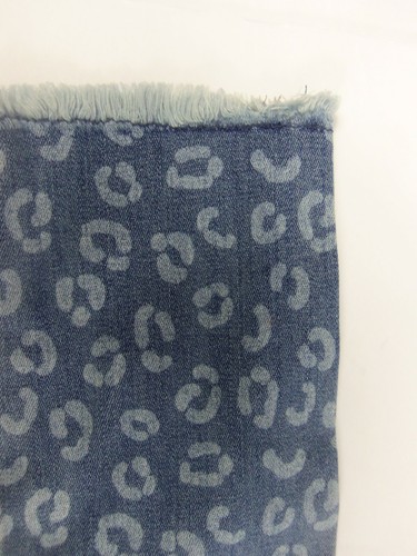 Cat & Jack Girls Blue Denim Animal Print Jeans Jeggings Ultimate Stretch Size 7 - Picture 4 of 4
