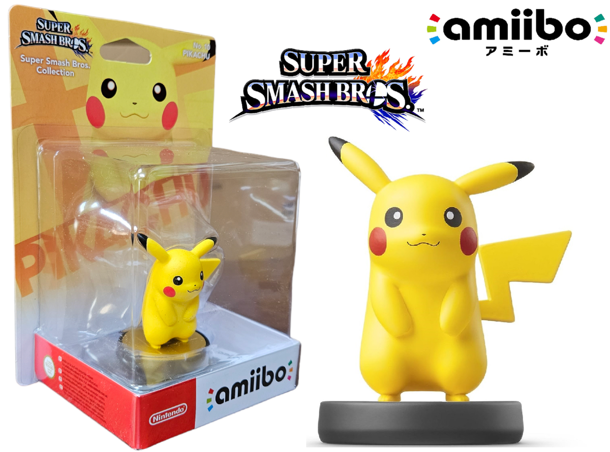 Nintendo Pikachu Amiibo Super Smash Bros Series – Rare Collectible