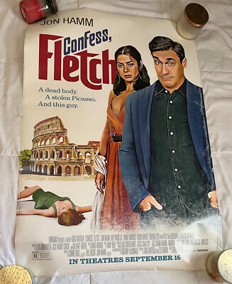 Confess, Fletch 27x40 2-Sided DS Original Poster Paramount Pictures