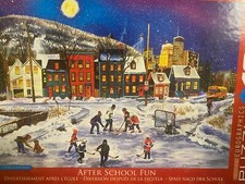 Patricia Bourque Eurographics AFTER SCHOOL FUN PUZZLE 1000 Ice Hockey