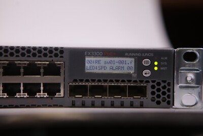 Juniper EX3300 Switch 48x 1Gbit PoE+ 4x SFP+ - EX3300-48P