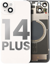 Back Glass With Steel Plate With MagSafe Magnet Pre-Installed For iPhone 14 Plus