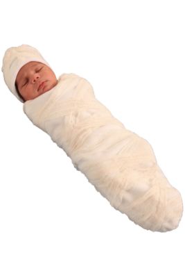Princess Paradise Mummy Bunting & Hat Halloween Costume Baby Infant 0-3 Months