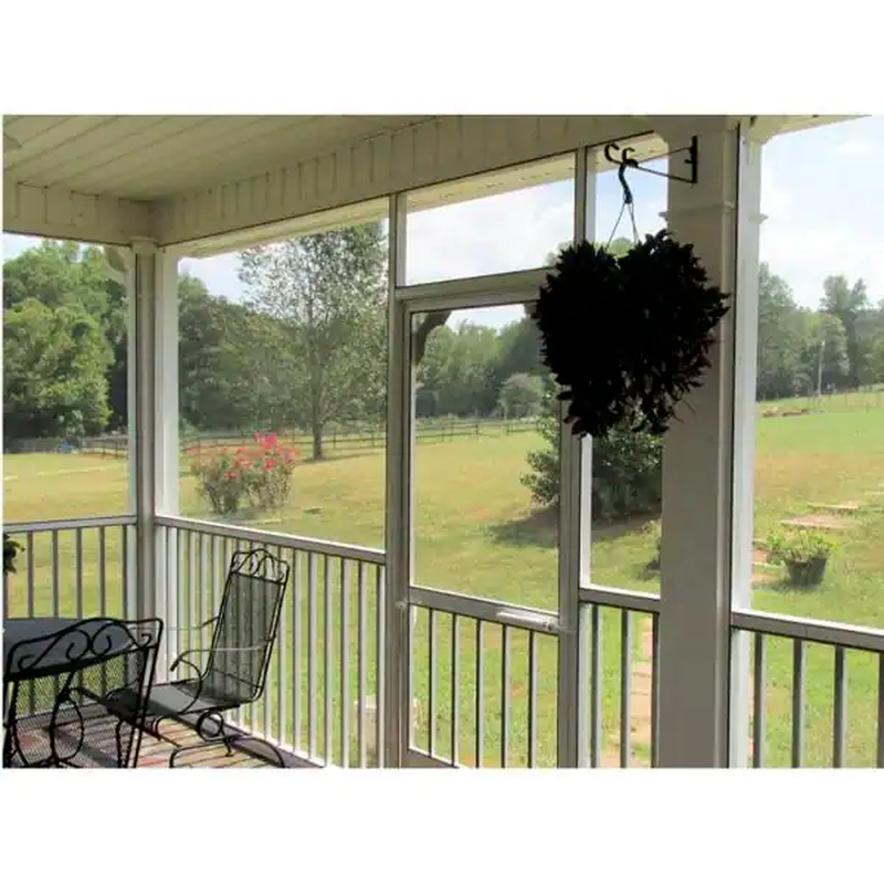 Bronze Screen Room Aluminum Extrusion with Spline Track 95.25" x 2" x