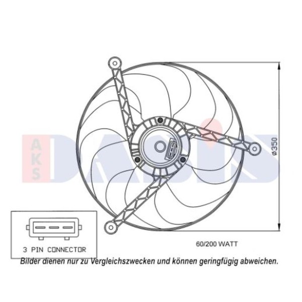 LüFter MotorküHlung FüR VW Polo 6N2 6N1 Lupo 6X1 6E1 Sharan 7M8 7M9 7M6 6H-image