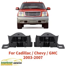 Front Bumper Impact Bar Frame Brackets LH+RH For Silverado Sierra 1500 2003-2006