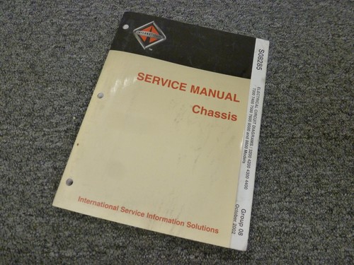 2004-2005 International 7600 8500 8600 Truck Electrical Wiring Diagram