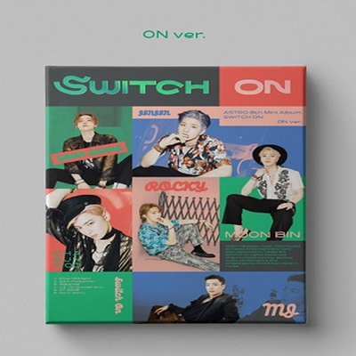 ASTRO - [SWITCH ON] 8th Mini Album CD+Poster+Photobook+Photocard+ 