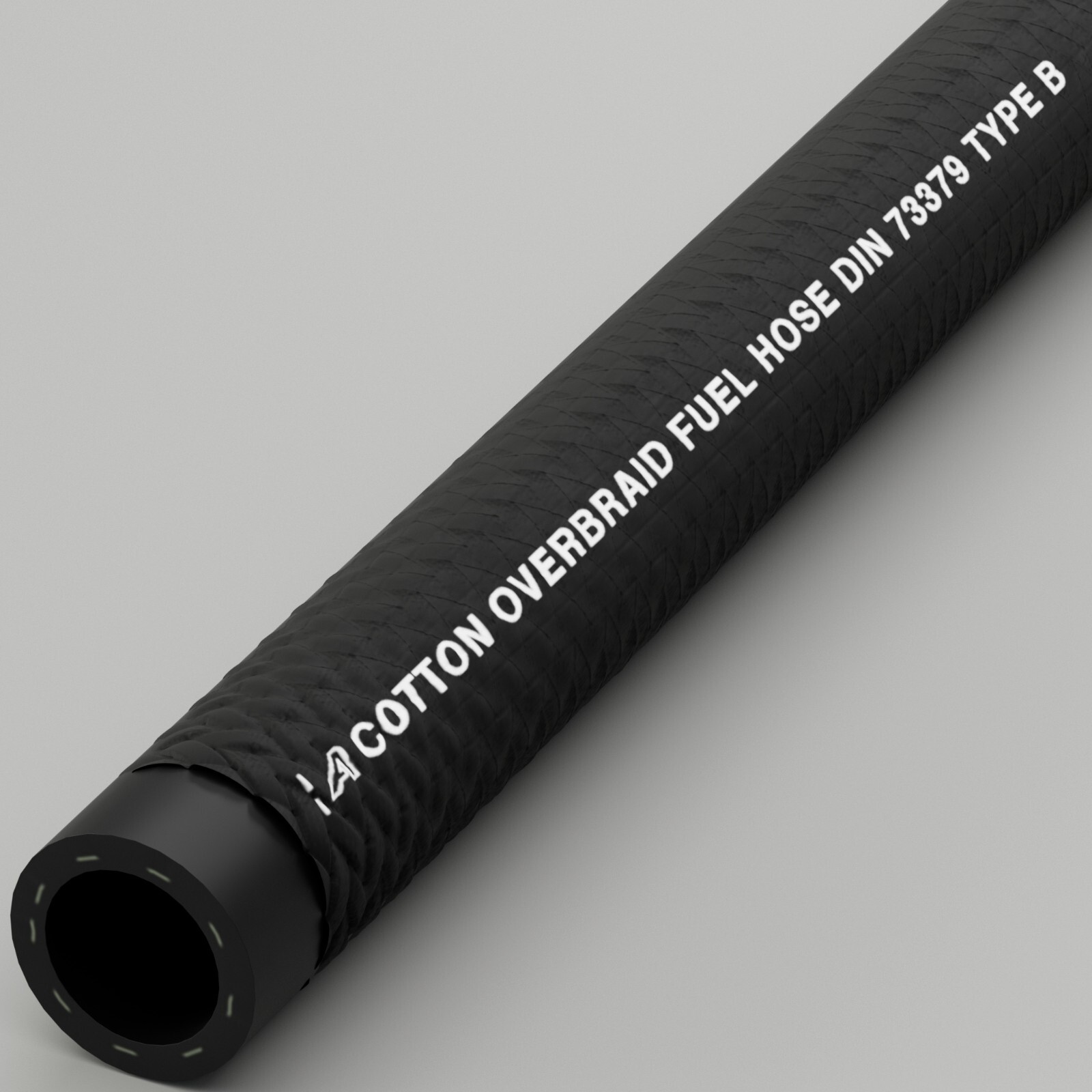 Cotton Braided Rubber Fuel Hose Diesel or Petrol Oil E5 & E10 Safe