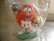 NEW M&M Football Candy Dispenser Limited Edition 1990's No Box
