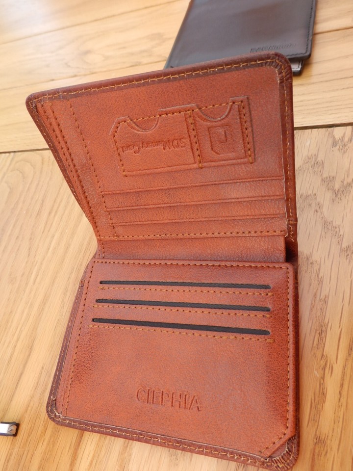 two leather mens wallets eBay