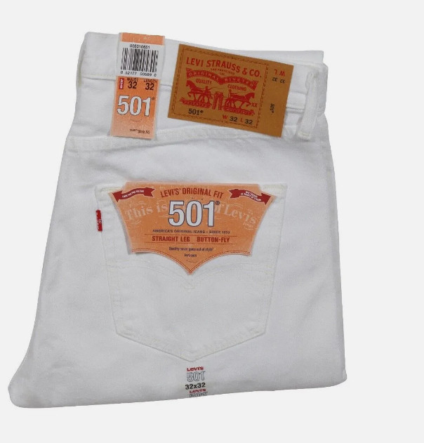 Straight Leg Button Fly 100% Cotton