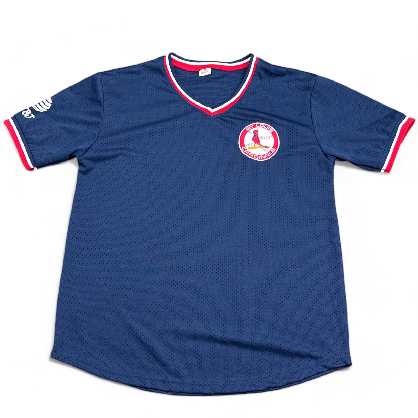 St. Louis Cardinals MLB Mesh Baseball Jersey T-Shirt for Adults Size XL