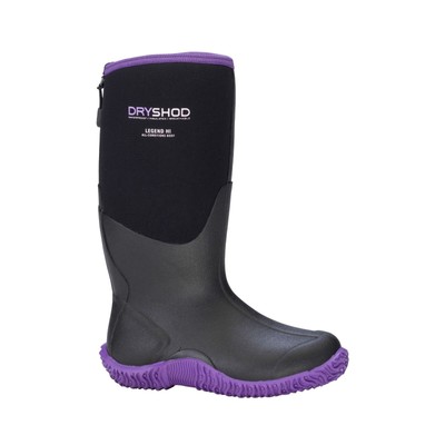 womens purple work boots