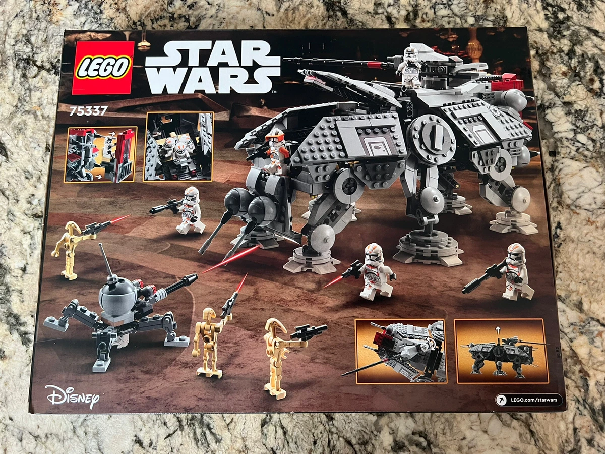 SEALED LEGO Star Wars 75337: AT-TE Walker NEW Box in hand, Quick Ship