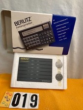 Berlitz Interpreter 5 Language TR500 English,French,German,Spanish,Italian NIB