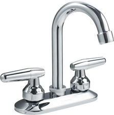 2 Handle Bathroom Faucet 4 Inch Centerset Bathroom Sink Faucet,3 Hole Bathroom F