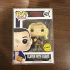 Funko Pop! Vinyl: Stranger Things Eleven with Eggos (Chase) #421  In Protector