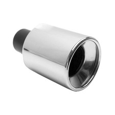Auspuffblende Endrohr für Nissan Juke 2010-2026 Edelstahl Chrom 60mm 1tlg