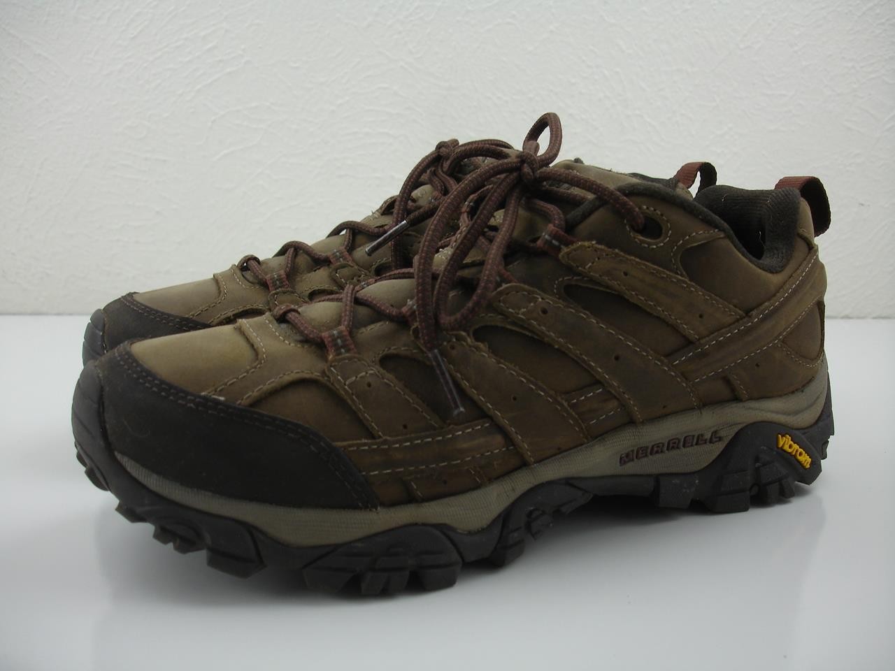 Scarpe da trekking Merrell donna 9 5 M Moab 2 Prime J99754 pelle marrone suola Vibram