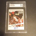 Star Michael Jordan 1990-91 25th Anniversary #1 SGC 7 Basketball Card