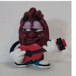 California Raisins Guitar Player Character Figure 1988
