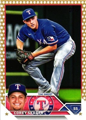 2023 Topps #315 Corey Seager Gold Star
