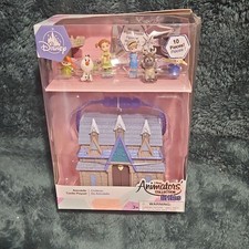 Disney Animators' Collection Littles Frozen Arendelle Castle Playset 10pc