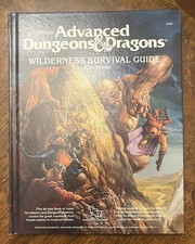 1st Edition TSR AD&D #2020 WILDERNESS SURVIVAL GUIDE Kim Mohan 1986