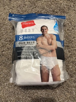 Hanes Wicking Cool Comfort Flex Cotton Tagless Briefs XL