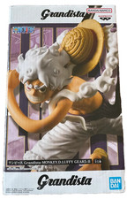 ONE PIECE Monkey D Luffy Gear 5 Grandista Figure Banpresto Japan Authentic Used