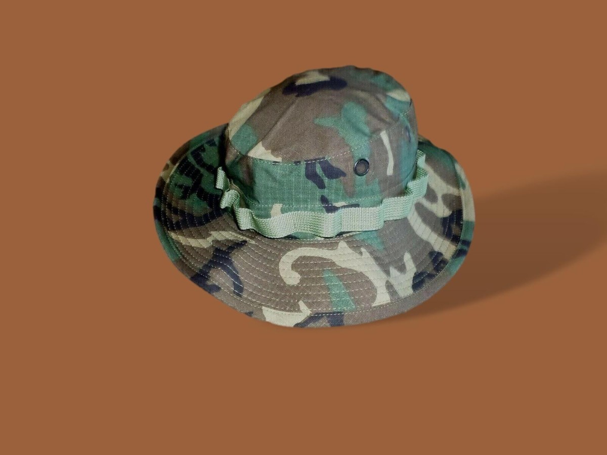 U.S MILITARY ARMY VIETNAM JUNGLE BOONIE HAT TYPE II ERDL