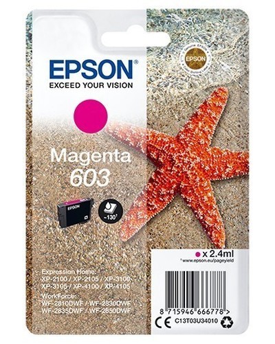 Epson Singlepack Magenta 603 Tinte-image