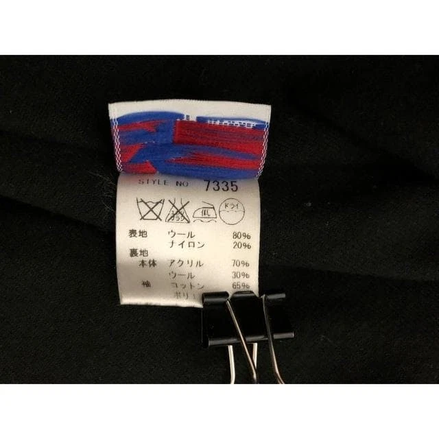 roar x Schott Heavy Wool Blouson Jacket Rhinestone Cross Gun 36 Made in USA image 9