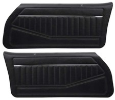 1978-81 Firebird Trans Am Standard Black Pre-assembled Door Panels