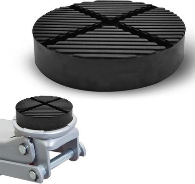 Floor Jack Adapter - Cross Groove Design, Side Frame Rail Protector, Jack Pad Ad