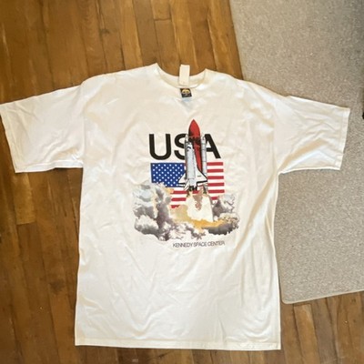 H.L. Miller Kennedy Space Center NASA Space Shuttle T-Shirt XXL 100% Cotton USA
