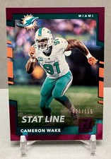 2017 CAMERON WAKE Donruss Stat Line /115 #85