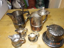 Hotel-Silber Konvolut Kaffee & Milchk&auml;nnchen