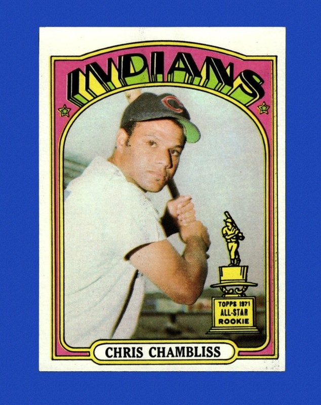 1972 Topps Set-Break #142 Chris Chambliss NM-MT OR BETTER *GMCARDS*