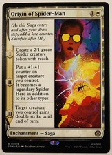 Origin of Spider-Man 9 Marvel's Spider-Man Magic: The Gathering Rare Near Mint